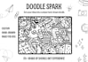 create custom hand drawn doodle art illustrations