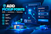 integrate pudo pickup points and local delivery maps for ecommerce stores