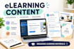 create engaging elearning content and presentations