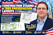 design construction staging and tree preservation layouts