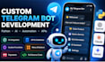 build a custom telegram bot with python and ai automation