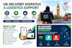 provide UK delivery dispatch and logistics virtual assistant services