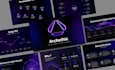 design a web3 crypto blockchain nft ai pitch deck presentation