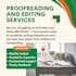 proofread and edit your essays, papers, and manuscripts