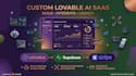 build custom lovable ai saas web app with supabase