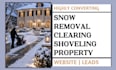 snow removal leads snow clearing shoveling and property website