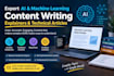 write on ai and machine learning and technical content