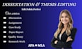 capstone project dissertation thesis case study editing and proofreading