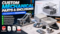 design custom mechanical parts and enclosures in solidworks