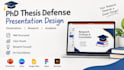 design a phd thesis defense dissertation and research presentation