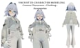 custom vrchat character vrchat avatar furry anime 3d avatar vrchat 3d model