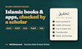 proofread islamic books and apps and check quran and hadith references