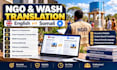 translate ngo documents english to somali