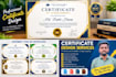 design professional certificates and awards