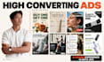 design high converting static facebook and meta ad creatives