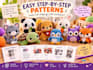 create easy crochet and amigurumi patterns with step by step