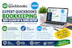 do expert quickbooks bookkeeping, qbo clean up, and xero setup