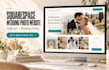 design squarespace wedding photography websites, galleries, booking forms