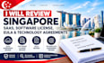 review singapore saas, software license, eula and technology agreements