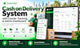 build a cash on delivery system with courier tracking and admin dashboard