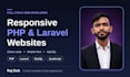 develop a custom PHP laravel website with mysql database