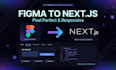 convert figma to nextjs tailwind website