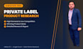 do amazon fba private label product research