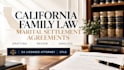 draft or review a california marital settlement agreement