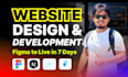 design and develop a custom website