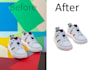 remove background, cleanup spots, and retouch your photos