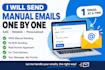 manually send emails one by one