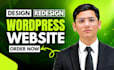 design and develop a wordpress website using elementor and woocommerce