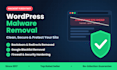 do wordpress malware removal, fix hacked website and security hardening