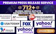 write and distribute your press release for maximum media exposure