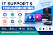 install and troubleshoot your printer remotely