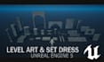 do professional level art and set dressing in unreal