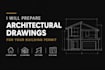create  architectural drawings and US building  permit sets