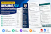create a professional resume and CV