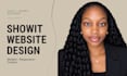design a modern showit website