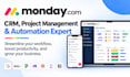 setup monday CRM monday com project management monday automation