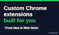 build a custom chrome extension for your business workflow
