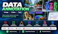 do image annotation, polygon, bounding box and data labeling