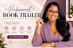 book trailer, cinematic trailer, book promo video, book teaser
