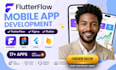 build flutterflow mobile app, flutter flow