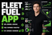build custom fleet fuel app drivers vehicles expenses analytics gps api platform