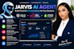 build jarvis ai agent, integrate shopify, n8n automation, and claude code
