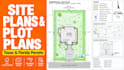 create texas and florida residential site plan plot plan drawings