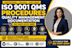 iso 9001 qms procedures and quality management documentation