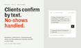 automate appointment reminders, booking and no shows