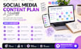 create a social media content calendar and strategy